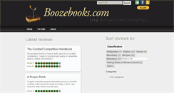 Desktop Screenshot of boozebooks.com